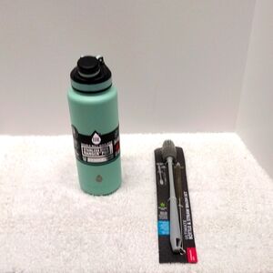 TAL Stainless Steel Ranger Pro 40 oz Bottle Mint & Manna Brush Set #BT-2